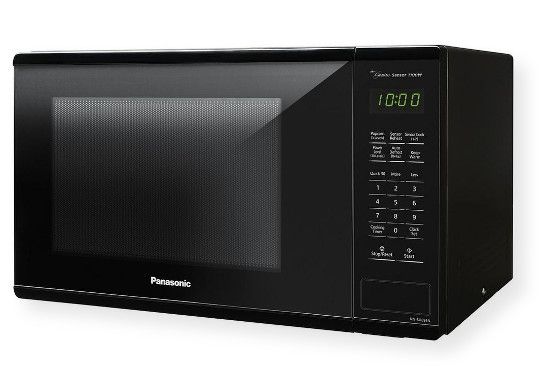 Panasonic Home Appliances NN-SU656 1.3 Cubic Feet. 1100Watts Countertop Microwave Oven; Black; Enjoy fast cooking times and delicious meals, snacks and more with 1100 Watt High Power; One-Touch Genius Sensor cooks and reheats food automatically by adjusting power levels; UPC 885170267756; (NNSU656 NN SU656 NN-SU656 NN-SU656-PANASONIC NN-SU656-OVEN NN-SU656-1100WATTS)