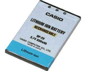 Casio NP-20DBA Replacement Battery for EXILM Digital Cameras (NP 20DBA, NP20DBA, NP-20DB, NP20DB, NP-20D, NP20D, NP-20, NP20)