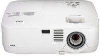 NEC NP300 LCD Projector, 2200 ANSI lumens Image Brightness, 760 ANSI lumens Reduced Image Brightness, 500:1 Image Contrast Ratio, 1.7 ft - 25 ft Image Size, 2.3 ft - 36 ft Projection Distance, 1.5 - 1.8:1 Throw Ratio, 1024 x 768 XGA native and 1600 x 1200 resized Resolution, 4:3 Native Aspect Ratio, 120 Hz V x 100 H kHz Max Sync Rate, 210 Watt Lamp Type, Manual Focus Type, F/1.7-2.07 Lens Aperture, Manual Zoom Type, 1.2x Zoom Factor (NP 300 NP-300 NP 300) 