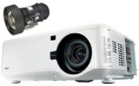 NEC NP4000-08ZL Model NP4000 NP Installation Series, Large Venue DLP Digital Projector with NP08ZL Lens, 5200 ANSI Lumens, XGA 1024x768 native resolution, Contrast Ratio Up to 2100:1, Advanced video processing with BrilliantColor, 36.4 lbs/16.5kg, Alternative to GT6000 (NP400008ZL NP4000 08ZL NP-08ZL NP-4000 NP 4000) 