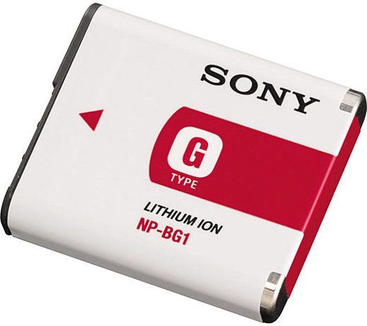 Sony NP-BG1 Lithium-ion Rechargeable Battery Pack, Capacity 3.4Wh/960mAh (NP BG1 NPBG1 NPBG)