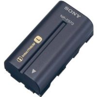 Sony NP-F570 Camcorder Battery for DCRVX2100, HDRFX1, HD1000U & HVRZ1U Sony Camcorderes, 8.4 V DC Maximum Output Voltage, Provides up to 5 hours of continuous recording time, Built-in microprocessor accurately calculates remaining power within minutes (NP F570 NPF570 NPF) 