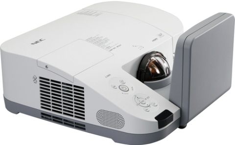 NEC NP-U300X Ready DLP Projector, 3000 ANSI lumens Image Brightness, 1800:1 Image Contrast Ratio, 63 in - 85 in Image Size, 5 in - 1 ft Projection Distance, 0.375:1 Throw Ratio, 1024 x 768 XGA native / 1600 x 1200 XGA resized Resolution, 4:3 Native Aspect Ratio, 85 V Hz x 91.1 H kHz Max Sync Rate, 280 Watt Lamp Type, 2500 hours Typical mode / 3500 hours economic mode Lamp Life Cycle, Keystone correction Controls / Adjustments, Manual Zoom Type (NPU300X NP-U300X NP U300X)