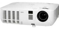 NEC NP-V300X DLP Projector, 1024 x 768 Native Resolution, 3000 lm Standard Mode Brightness, XGA Graphic Mode, 39.37 ft Maximum Projection Distance, 4:3 Native Aspect Ratio, 1600 x 1200 Maximum Resolution, 2000:1 Contrast Ratio, 300" Diagonal Image Size, 1.95 to 2.15 Throw Ratio, 1080i Scan Format, HDTV Video Signal Standard, NTSC Video Signal Format, PAL Video Signal Format, SECAM Video Signal Format, 1.1x Manual Zoom Factor (NPV300X NP-V300X NP V300X) 