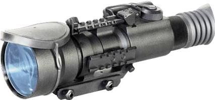 Armasight NRWNEMESI42GDS1 model Nemesis4x SD GEN 2+ Night-Vision Riflescope, Gen 2+IIT Generation, 45 to 51 lp/mm Resolution, 4x Magnification, Multi-alkali Photocathode Type, 60 hours Battery Life, F1.5, F108 mm Lens System, 10deg. AFOV Angular Field of View, 25 to infinity Range of Focus, -6 to 2 dpt Diopter Correction, Digital Controls, Detachable IR810 or IR850 Infrared Illuminator, UPC 818470010302 (NRWNEMESI42GDS1 NRWNEMESI-42-GDS1 NRWNEMESI 42 GDS1)