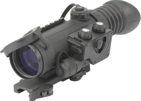 Armasight NRWVULCAN229DI1 model Vulcan 2.5-5x Gen 2+ ID MG Night Vision Riflescope, Gen 2+ ID IIT Generation, 47-54 lp/mm Resolution, 2.5x , 5x with magnifier lens Magnification, 1/2 MOA Step of Win. and Elev. Adjustment, 7 Exit Pupil Diameter, mm, 45 Eye Relief, mm, F1.35, F60 mm Lens System, 16 FOV, -4 to +4 dpt Diopter Adjustment, Direct Controls, Waterproof Environmental Rating, UPC 849815004007 (NRWVULCAN229DI1 NRW-VULCAN-229DI1 NRW VULCAN 229DI1)
