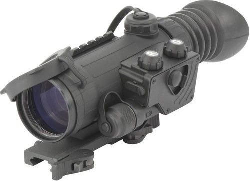 Armasight NRWVULCAN229DS1 model Vulcan 2.5-5x Gen 2+ SD MG Night Vision Riflescope, Gen 2+ SD MG IIT Generation, 45-51 lp/mm Resolution, 2.5x , 5x with magnifier lens Magnification, F1.35, 60 mm Lens System, 16 Field of view , 70 m Focus range, 7 mm Exit Pupil Diameter, 45 mm Eye Relief, -4 to +4 dpt Diopter Adjustment, Crosshairs Reticle Type, Red on Green Reticle Color, UPC 849815003994 (NRWVULCAN229DS1 NRW-VULCAN-229DS1 NRW VULCAN 229DS1)