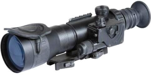 Armasight NRWVULCAN339DA1 model Vulcan 3.5-7x GEN 3 Alpha MG Night Vision Riflescope, Gen 3 High Performance Manual Gain IIT Generation, 64-72 lp/mm Resolution, 3.5x - 7x with magnifier lens Magnification, 7mm / 0.28
