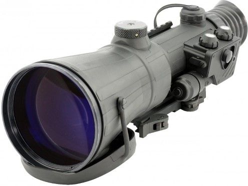 Armasight NRWVULCAN8P9DA1 Vulcan 8X Gen 3P MG Night Vision Rifle Scope, Gen 3 P - High Performance ITT 64-72 lp/mm PINNACLE IIT Image Intensifier Tube, 8x Magnification, 192mm; F/2.13 Lens System, 5.4 FOV, 7 mm Exit Pupil, 45 mm Eye Relief, 50 m to infinity Focus Range, -4 to +4 dpt Diopter Adjustment, Direct Controls, Manual Brightness Control, Up to 60 hours Battery Life (NRWVULCAN8P9DA1 NRW-VULCAN-8P9DA1 NRW VULCAN 8P9DA1)