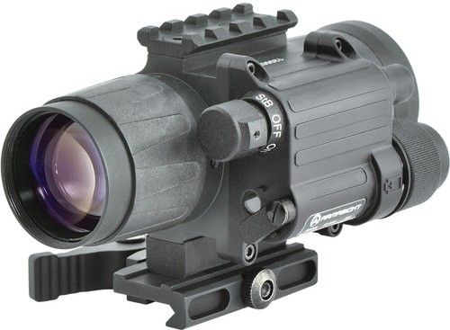 Armasight NSCCOMINI129DI1 model CO-Mini GEN 2+ ID MG Day/night vision Clip-On system Improved Definition, Gen 2+ ID MG IIT Generation, 47-54 lp/mm Resolution, 1x recommended to use with up to 10x day time optics Magnification, F/1.25; 38mm Lens System, 22 Field of view, 20m to infinity Focus range, 27.5 mm Exit Pupil Diameter, Wireless Remote Control, UPC 849815003963 (NSCCOMINI129DI1 NSC-COMINI-129DI1 NSC COMINI 129DI1)