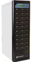 Microboards NT BDPRV3-10 Networkable CopyWriter Pro CD/DVD Blu-ray Tower Duplicator, 1-to-10 Tower, Built-in 500 GB hard drive, 8X Blu-ray/24X DVD/48X CD Burn Speed, Image Burn & network drivers Software, Copy + Verify Verification,Operable over network from any PC, Transfer files to burn directly to built-in tower hard drive, UPC 678621030883 (NTBDPRV310 NT-BDPRV3-10 NTBDPRV3-10 15509) 
