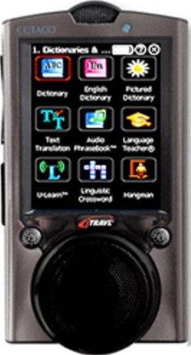 Ectaco NTL-8K iTRAVL Talking 2-way Multilingual Language Communicator and Electronic Dictionary, 3900000 entry dictionary for English, Spanish, French, German, Italian, Polish, Portuguese and Korean; U-Learn hands and eyes free language learning program, iHELP pronounces Emergency or frequently used phrases instantly, English interface (NTL8K NTL 8K)