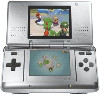 Nintendo NTRSVKA DS Titanium Video Game, Semitransparent reflective TFT color LCD screen, Capable of displaying 260,000 colors (DSTITANIUM)