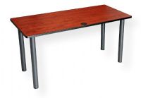 Boss Office Products NTT2448-C Boss Training 48"W X 24"D Table Top in Rich, Lustrous Cherry (Top Only); Constructed of thermal fused melamine with 3mm PVC edge banding; Offers excellent durability and scratch resistance; 1" thick table top that provides a sturdy surface that will require little maintenance; Shipping Dimensions 40" L x 27" W x 4" H; Shipping Weight 33 lbs; UPC 751118310122 (NTT2448C BOSSNTT2448C BOSS-NTT2448C NTT-2448-CHERRY) 