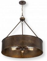 Satco NUVO 60-5895 Five-Light Oversized Pendant with 60 Watt Vintage Lamps Included in Weathered Brass, Kettle Collection; 120 Volts, 60 Watts; Incandescent lamp type; Type ST19 Bulb; Bulb included; UL Listed; Dry Location Safety Rating; Dimensions Height 41 Inches X Width 20 Inches; Weight 6.00 Pounds; UPC 045923658952 (SATCO NUVO605895 SATCO NUVO60-5895 SATCONUVO 60-5895 SATCONUVO60-5895 SATCO NUVO 605895 SATCO NUVO 60 5895) 