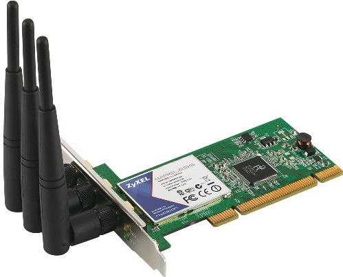 ZyXEL NWD310N Wireless 300 11N PCI Card Adapter, Complies with 802.11n standard, Backwards Compatible with 802.11 b/g, Wi-Fi Multimedia (WMM) Support for Quality Video & Voice Streaming over Wireless Connection, Advanced Wireless Security Transmission with WPA/WPA2 and 802.1x Support, Support WPS (Wi-Fi Protected Setup) for simple security setup (NWD-310N NWD 310N NW-D310N NWD310)