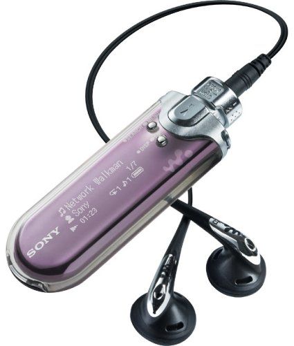 Sony NW-E505PINK Network Walkman Core MP3 Player with 512MB Built-In Memory, 3-Line Organic Electroluminescence Display (NWE505PINK NW E505PINK NWE505 NW-E505 NWE-505)