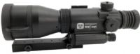 Armasight NWWWWZ000411I11 model WWZ 4x GEN 1+ Night Vision Rifle Scope, 4x magnification, Gen 1+ IIT Generation, 40 lp/mm Resolution, 12° Field of view, F1.4, 90mm Lens system, 10m to infinity Focus range, 8 mm Exit Pupil Diameter, -5 to +5 dpt Diopter Adjustment, Crosshairs Reticle Type, Red on Green Reticle Color, 3/4 MOA Windage & Elevation Adjustment, Detachable Long Range IR Infrared Illuminator, UPC 818470015925 (NWWWWZ000411I11 NWW-WWZ0004-11I1 NWW WWZ0004 11I11) 