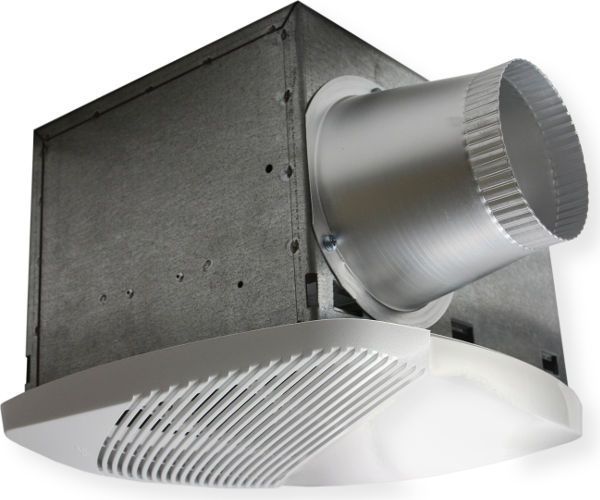 Ventamatic NuVent NXSH110FL Ceiling Exhaust Bath Fan with Fluorescent Light, 114 CFM; 4