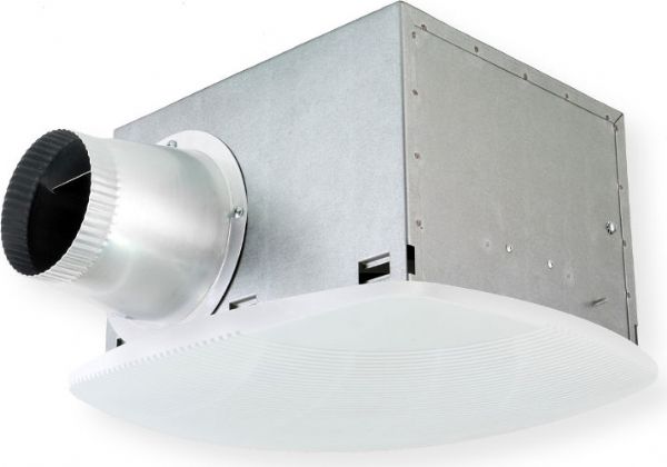 Ventamatic NuVent NXSH80FL Ceiling Exhaust Bath Fan with Fluorescent Light, 86 CFM; 4