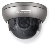 Speco Technologies O2ID5M 2 MP IP Dome Intensifier Motor Camera; Gray; 2.8-12mm motorized lens; See color in low light without IR LEDs; Motorized lens with auto focus; Supports up to 1080p 30fps; Built in standard PoE (IEEE 802.3af); No problems caused by objects that reflect or absorb IR light sources; With presets for different scenarios; UPC 030519021975 (O2ID5M O2ID5-M O2ID5M-CAMERA O2ID5MCAMERA O2ID5MSPECOTECHNOLOGIES O2ID5M-SPECOTECHNOLOGIES)  