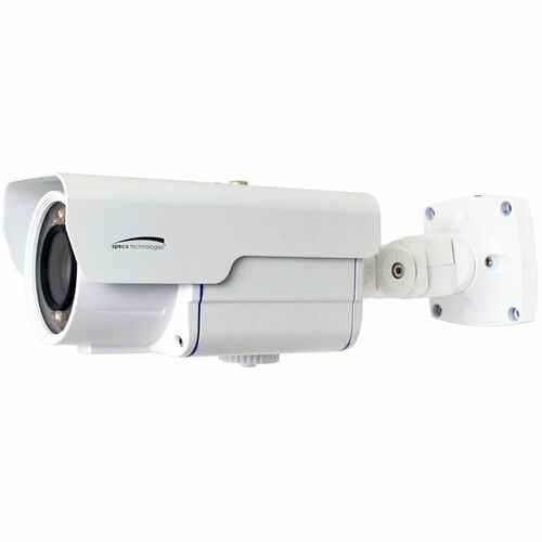 Speco Technologies O2LPR67 2 MP IP License Plate Motorized Camera; White;  High contrast imaging performance that delivers sharp, license plate captures; Up to full HD 1080p 30fps; 15 super high powered IR LEDs; Captures license plates up to 60mph; Supports H.265, H.264, and MJPEG codecs; UPC 030519021265 (O2LPR67 O2LPR-67 O2LPR67CAMERA O2LPR67-CAMERA  O2LPR67SPECOTECHNOLOGIES O2LPR67-SPECOTECHNOLOGIES)  