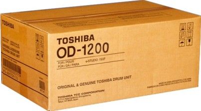 Toshiba OD-1200 Drum Unit for use with Toshiba e-Studio 150F Copier, Approx. 25000 pages @ 5% average coverage, New Genuine Original OEM Toshiba Brand (OD1200 OD 1200 TOSOD1200)