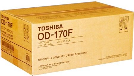 Toshiba OD-170F Drum Unit for use with Toshiba e-STUDIO 170F Fax Machine, Approx. 20000 pages @ 5% average coverage, New Genuine Original OEM Toshiba Brand (OD170F OD 170F TOSOD170F)