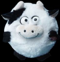 Odyssey ODY-C1 Puffy Critters Comet The Cow, Takes 3 AA batteries, Makes unique noises, Vibrates and moves when hand is pressed, Fluffy, Comes with an Official Orly World Birth Certificate, Ages 5 and up, UPC 844270001868 (ODYC1 ODY C1) 