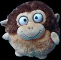 Odyssey ODY-M1 Puffy Critters Malron The Monkey, Takes 3 AA batteries, Makes unique noises, Vibrates and moves when hand is pressed, Fluffy, Comes with an Official Orly World Birth Certificate, Ages 5 and up (ODYM1 ODY M1) 