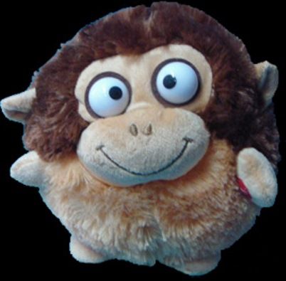 Odyssey ODY-M1 Puffy Critters Malron The Monkey, Takes 3 AA batteries, Makes unique noises, Vibrates and moves when hand is pressed, Fluffy, Comes with an Official Orly World Birth Certificate, Ages 5 and up (ODYM1 ODY M1)