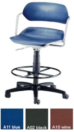 OFM 200-DK Armless Swivel Computer/Task Chair (with Drafting Kit), Accepts DK-2 Drafting Kit for conversion into a stool, Gas lift height adjustment (200DK 200 DK OFM200DK OFM-200DK)