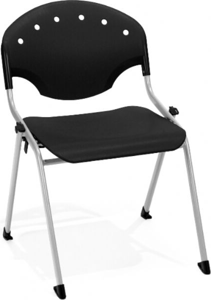 OFM 305-P0 Rico Stack Chair, 17.75