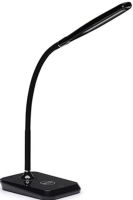 OFM 4015-BLK Core Collection Led Desk Lamp with Touch Activated Switch and Integrated Wireless Charging Station, More than 20,000 hours of light, 420 lumens of flawless LED light saves energy, Lamp creates 3 levels of brightness making personalization simple,Desk lamp is the perfect addition to your home office, dorm room or workspace, UPC 192767000789, Black Finish (4015-BLK 4015 BLK 4015BLK OFM4015BLK OFM-4015-BLK OFM 4015 BLK) 
