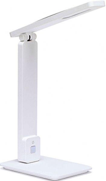 OFM 4025-WHT Industrial Led Desk Lamp with Touch Activated Switch and USB Charging Port, 3 intensity settings, 420 lumens of flawless LED light, More than 20,000 hours of light, A touch activated switch for on/off, Lamp can be adjusted to multiple positions and has a convenient built in USB charging port for electronics, UPC 192767000840, White Finish (4025-WHT 4025 WHT 4025WHT OFM4025WHT OFM-4025-WHT OFM 4025 WHT)