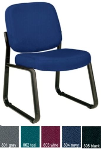 OFM 405 Armless Guest/Reception Chair, 3