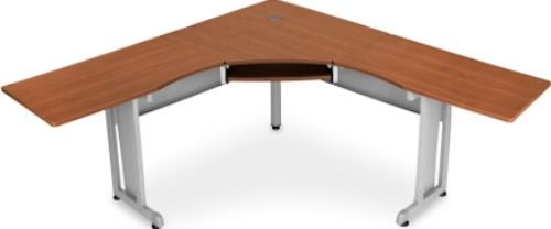OFM 55177-CHY L Shaped Desk With 24