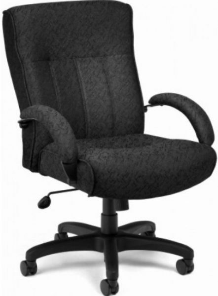 OFM 711-305 Big and Tall Executive Mid-Back Chair, 23.50