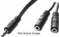 Oklahoma Sound YC Y-Connector Cable, Black, Split one 1/4" jack into two, and expanding the capabilities of your powered lectern or PA System (OKLAHOMASOUNDYC OKLAHOMASOUND-YC) 