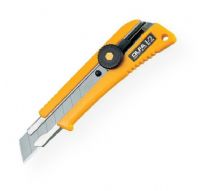 Olfa OL-L2 No-Slip Utility Knife; Tactile rubber insert eliminates hand fatigue and prevents slipping; One snap-off blade included; Both models use OR-LB6B, OR-LB10B, and OR-LB50B blades; Shipping Weight 0.25 lb; Shipping Dimensions 5.75 x 1.25 x 0.5 in; UPC 915116000632 (OLFAOLL2 OLFA-OLL2 OLFA-OL-L2 OLFA/OL/L2 CRAFTS TOOL) 