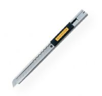 Olfa OL-SVR1 Silver Deluxe Utility Knife; Made of polished stainless steel, this pen-style knife is extremely thin and convenient to carry; One snap-off blade included; Uses OR-AB10B, OR-AB50B, OR-AB10SB, OR-AB50S, and OR-A1160B blades; Shipping Weight 0.25 lb; Shipping Dimensions 5.2 x 0.5 x 0.12 in; UPC 091511100143 (OLFAOLSVR1 OLFA-OLSVR1 OLFA-OL-SVR1 OLFA/OLSVR1 OLSVR1 TOOL KNIFE) 