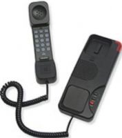 Teledex OPL691591 Trimline II Message Waiting Analog Hotel Telephone, Black, Two Line Telephone, HAC/VC (ADA) Handset Volume Boost, Easy Access Data Port, Red Message Waiting lamp, Patented MultiX Message Waiting Circuitry, Hold with Hold Release detection circuit, Backlit Keypad on handset, 'New Call' Button on Handset (OPL-691591 OPL 691591 00B2510) 