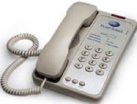 Teledex OPL76039 Opal 1002 Single-Line Analog Hotel Telephone, Ash, Stylish European Design, Easy Access Data Port, HAC/VC (ADA) Handset Volume Boost with 3 distinct levels, ExpressNet High Speed Ready, MultiX Message Waiting Circuitry, Large Red Message Waiting lamp, Redial, Flash, Textured Finish (OPL-76039 OPL 76039 OPAL1002 OPAL-1002 00G2620) 