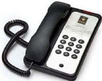 Teledex OPL760391 Opal 1002 Single-Line Analog Hotel Telephone, Black, Stylish European Design, Easy Access Data Port, HAC/VC (ADA) Handset Volume Boost with 3 distinct levels, ExpressNet High Speed Ready, MultiX Message Waiting Circuitry, Large Red Message Waiting lamp, Redial, Flash, Textured Finish (OPL-763091 OPL 763091 OPAL1000 OPAL-1000 00G2600) 