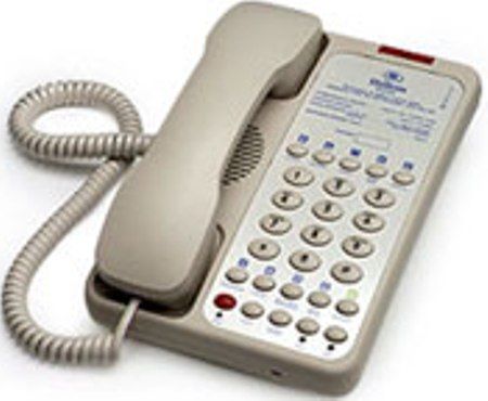 Teledex OPL76339 Opal 1010S Single-Line Analog Hotel Telephone, Ash, Speakerphone, Stylish European Design, Ten (10) Guest Service Buttons, EasyAccess Data Port, HAC/VC (ADA) Handset Volume Boost with 3 distinct levels, ExpressNet-ready, Patented MultiX Message Waiting Circuitry, Large Red Message Waiting lamp (OPL-76339 OPL 76339 00G2670)