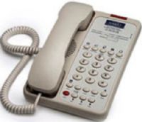 Teledex OPL78039 Opal 2006 Two Line Analog Hotel Telephone, Ash, Stylish European Design, PrimeLine/RingLine Select, Six (6) Guest Service Buttons, Electronic 3-Way Call Conference, HAC/VC (ADA) Handset Volume Boost with 3 distinct levels, EasyAccess Data Port, ExpressNet-ready, Patented MultiX Message Waiting Circuitry (OPL-78039 OPL 78039 00G2720001 00G2720-001) 