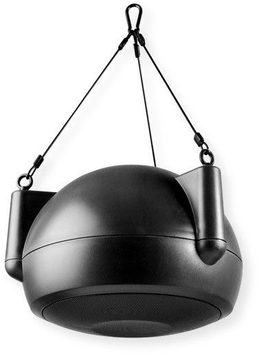 Bogen OPS1B Pendant Speaker; Dark Gray; Wide dispersion coaxial driver for broad, even 140 degrees coverage; Stable, high definition metal alloy cone; MDT cone design delivers detailed sound; MLS eliminates conventional centering spider for more accurate voice coil centering; High efficiency drivers deliver superior performance; UPC 765368100396 (PENDANTOPS1B OPS1B BOGENOPS1B BOGEN-OPS1B OPS1BSPEAKER BOGENOPS1B-PENDANT)