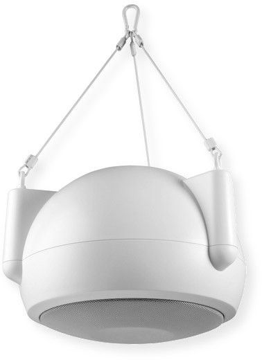 Bogen OPS1W Pendant Speaker; White; Wide dispersion coaxial driver for broad, even 140 degrees coverage; Stable, high definition metal alloy cone; MDT cone design delivers detailed sound; MLS eliminates conventional centering spider for more accurate voice coil centering; High efficiency drivers deliver superior performance; UPC 765368100419 (PENDANTOPS1W OPS1W BOGENOPS1W BOGEN-OPS1W OPS1WSPEAKER BOGENOPS1W-PENDANT)