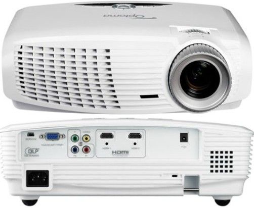 Optoma HD20 Home Theater DLP Projector, 1700 ANSI lumens, Resolution Native 1080p (1920 x 1080), Contrast Ratio 4000:1 (Full On/Full Off), Throw Ratio 1.5 to 1.8:1 (Distance/Width), Projection Distance 4.92 to 32.8 (1.5 to 10m), Aspect Ratio 16:9 Native, 4:3 and LBX Compatible, 6.4 lbs (2.9kg), UPC 796435811037 (OPTOMAHD20 OPTOMA-HD20 HD-20 HD-20)