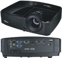 Optoma X313 Portable DLP Projector; 3000 lumens bright with 20000:1 contrast ratio; Resolution XGA 1024 x 768; Keystone Correction +/-40° Vertical; Aspect Ratio 4:3 Native, 16:9 compatible; Throw Ratio 1.96–2.18; Projection Distance 3.9'–32.8' (1.2–10 m); Image Size (Diagonal) 30"–300" (0.7–7.62 m); 4.9 lb (2.21 kg); UPC 796435419080 (OPTOMAX313 X-313 X 313) 